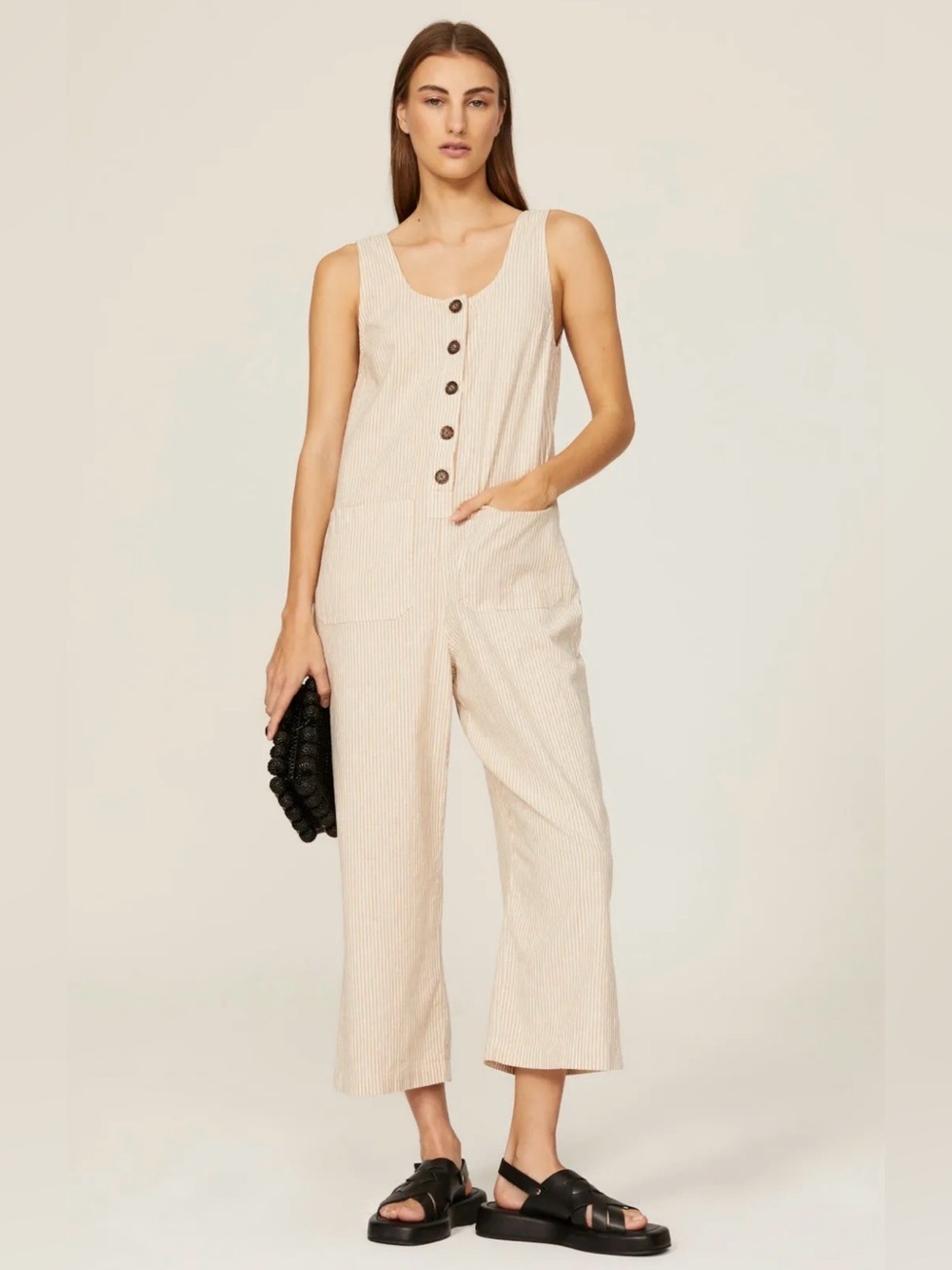 Marine Layer Sydney Beach Jumpsuit, Size S